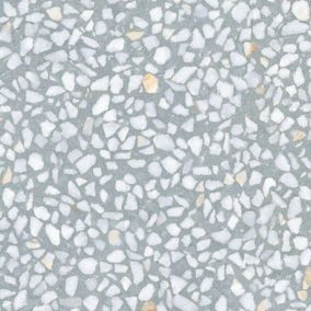 Carrelage sol / mur effet terrazzo vert 30x30 cm FARNESE AMALFI MAR (vendu par boite de 0.99m2)