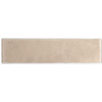 carrelage sol / mur effet zellige bejmat beige 6x24,6 cm mate ARGILE SIENA (vendu par boite de 0.50m2)