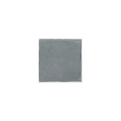 carrelage sol / mur effet zellige bejmat bleu 10x10 cm mate  ARGILE GLACIER 10x10 cm (vendu par boite de 0.50m2)