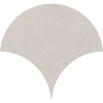 Carrelage sol / mur forme écaille de poisson grand format effet béton ...