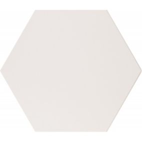 Carrelage sol / mur hexagonal blanc mate 26,23 cm ALCHIMIA BIANCO