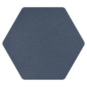 Carrelage sol / mur hexagonal bleu foncé 17x15 cm MINIMA8.6 BLU