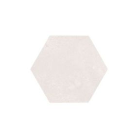 Carrelage sol / mur hexagonal effet béton beige 29,2x25,4 cm URBAN HEXA NATURAL