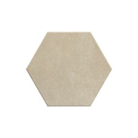 Carrelage sol / mur hexagonal effet ciment 25x21,6 cm TERRACRETA Argilla Esagono(vendu par boite de 1.18m2)