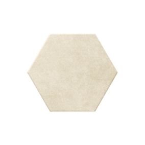 Carrelage sol / mur hexagonal effet ciment 25x21,6 cm TERRACRETA Marna Esagono(vendu par boite de 1.18m2)