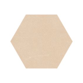 Carrelage sol / mur hexagonal effet pierre SEINE HEXAGONO CREMA (vendu par boite de 0.93m2)