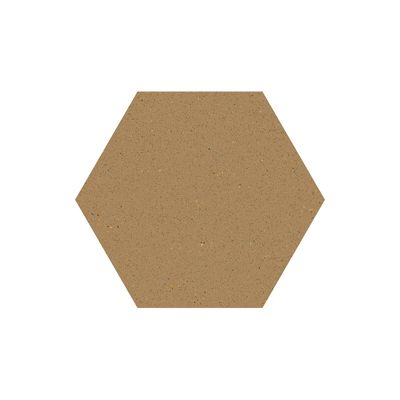 Carrelage sol / mur hexagonal effet terrazzo grand format 51,9x59,9 cm MICRA Hexagono Siena