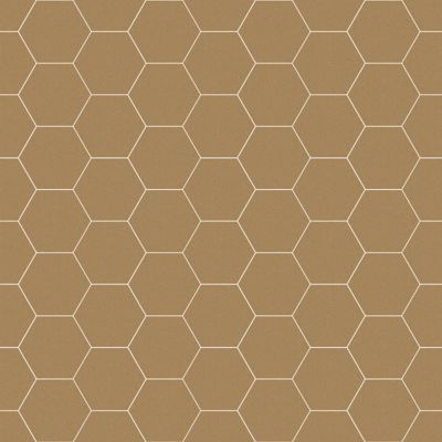 Carrelage sol / mur hexagonal effet terrazzo grand format 51,9x59,9 cm MICRA Hexagono Siena