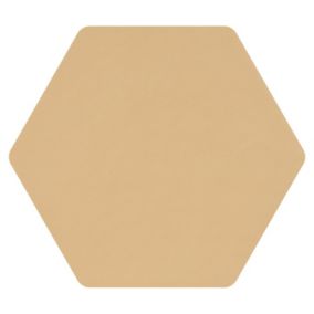 Carrelage sol / mur hexagonal ocre 17x15 cm MINIMA8.6 OCRA