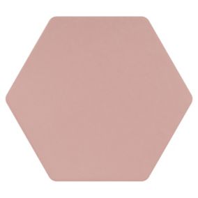 Carrelage sol / mur hexagonal rose 17x15 cm MINIMA8.6 ROSA