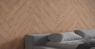 Carrelage sol/mur intérieur effet bois   l.20 x L.120 cm