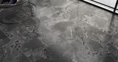 Carrelage sol/mur intérieur effet MARBRE l.60 x L.120 cm POMPEI ANTHRACITE