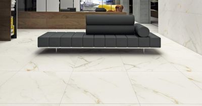 Carrelage sol/mur intérieur effet MARBRE l.60 x L.120 cm ROYAL CALACATTA