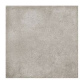 Carrelage sol / mur moderne gris  75x75 cm  MATERIKA GREY (vendu par boite de 1.125m2)