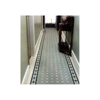 Carrelage sol / mur octogonal uni gris 20x20 cm VODEVIL OCTOGONE CABARET HUMO