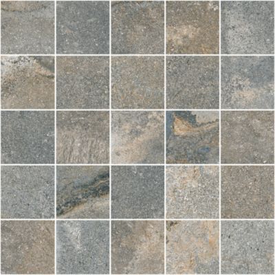 Carrelage sol / mur terrazzo multicouleur 18,6x18,6 cm CONFETTI BIANCO COTTO(vendu par boite de 0.45m2)