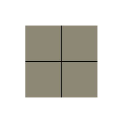 Carrelage sol / mur uni vert 20x20 cm VODEVIL OLIVA