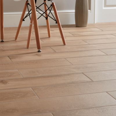 Carrelage sol naturel 20 x 80 cm Pine Wood