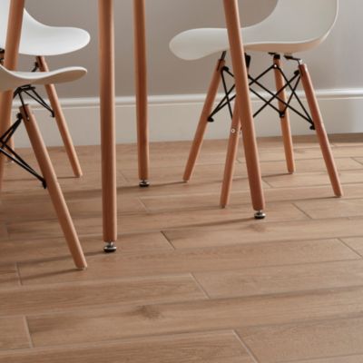 Carrelage sol naturel 20 x 80 cm Pine Wood