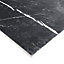 Carrelage sol noir 37x75cm Ultimate marble
