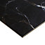 Carrelage sol noir 45 x 45 cm Elegance Marble