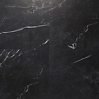 Carrelage sol noir 60 x 60 cm Ultimate Marble