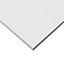 Carrelage sol Plain 60 x 60 cm blanc GoodHome