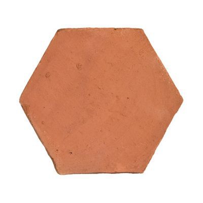 Carrelage sol terre cuite 20 x 20 cm Hexagonale (vendu au carton)