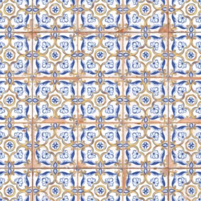 Carrelage Vintage Multicolore Ebla 33x33x0,95 cm Castelia - Mur intérieur (vendu par carton de 1,09 m²) - RO'MA CARRELAGE
