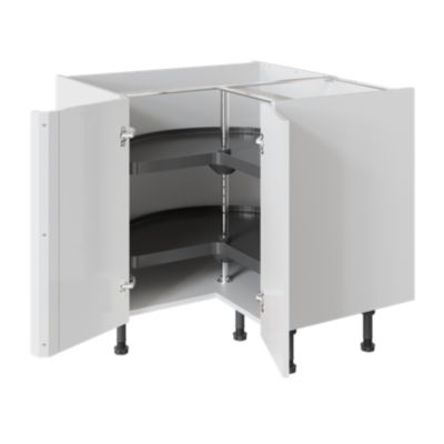 Carrousel d'angle 3/4 pour meuble de cuisine GoodHome Pebre, 93 cm