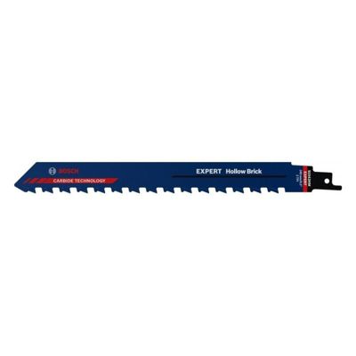 Carte 1 lame pour scie sabre S1543HM, carbure, 240 mm, pour brique et monomur - réf. 2608900414