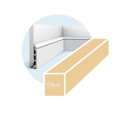 Carton complet de 28 mètres de plinthes SX118-RAL9003