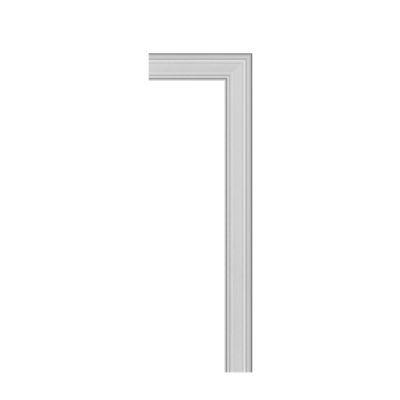 Carton complet de 41,40 mètres de cimaises DX119-2300 - 230x9,2x2,2cm - ORAC DECOR