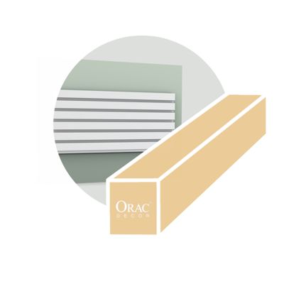 Carton complet de 6 éléments décoratifs W111 avec possibilités infinies L 200 x H 25 x L 2 cm