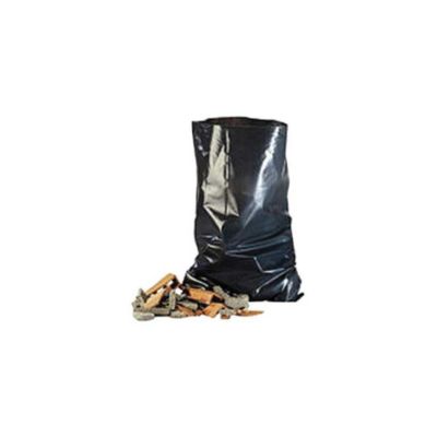 Carton de 100 sacs à gravat en polyéthylène noir 1000 x 500mm - TOUSSAC - SG0500/1000/001N