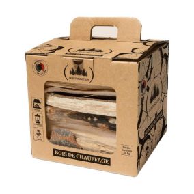 Carton de 20l bois de chauffage pour cheminée poêle four à pizza cuisinières Barbecue brasero