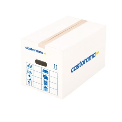 Carton de déménagement H. 32 cm x L. 47 x l. 33, capacité 50 L