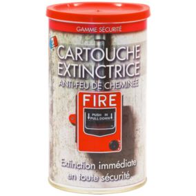 Cartouche extinctrice anti-feu de cheminée Pyrofeu