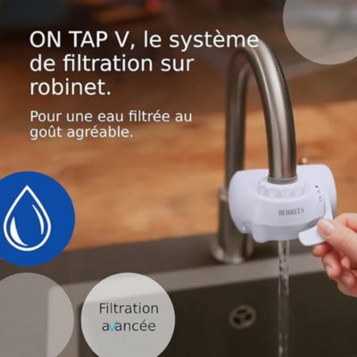Cartouche pour système de filtration sur robinet Brita ON TAP V