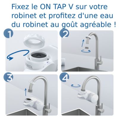 Cartouche pour système de filtration sur robinet Brita ON TAP V