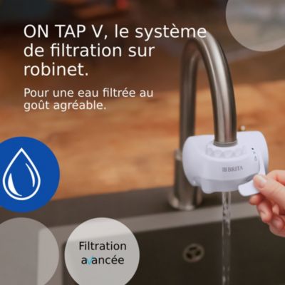 Cartouche pour système de filtration sur robinet Brita ON TAP V