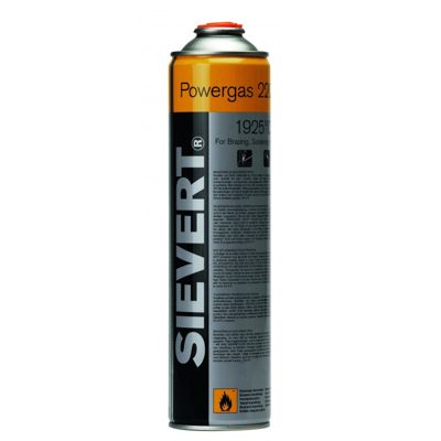 Cartouche Powergas 600 ml EU 7/16" - 35% propane / 65% butane, SI220483