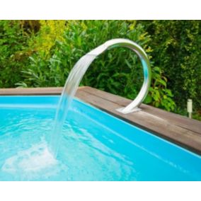 Cascade massante pour piscine Ubbink MAMBA SHOWER en inox 316L