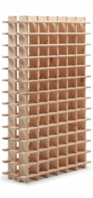 Casier à bouteilles modulaire Rioja en pin pour 78 bouteilles 150x75x22cm