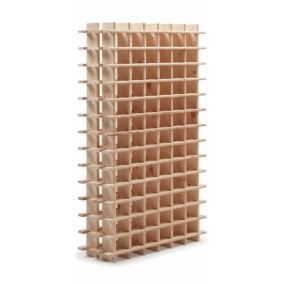 Casier à bouteilles modulaire Rioja en pin pour 78 bouteilles 150x75x22cm