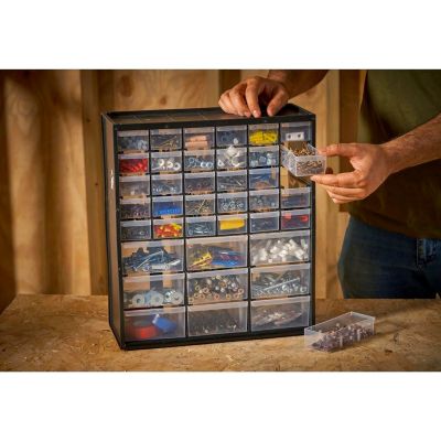 Stefanplast Visualbox Boîte De Rangement Polyvalente 36,5 X 25,5 X 14 Cm 10L