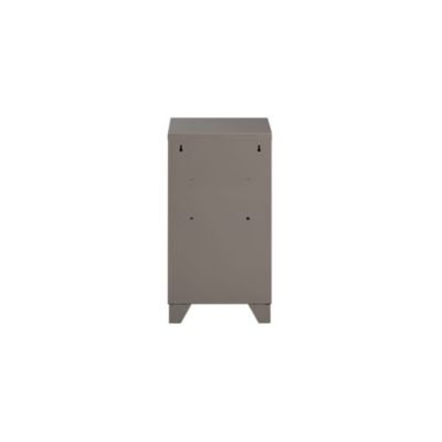 Casier de rangement en métal 74 cm Collégien Alu