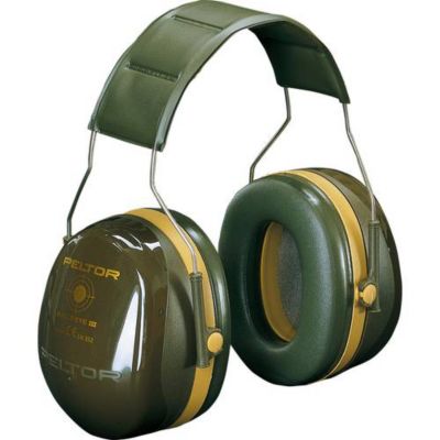 Casque antibruit passif 3M Peltor Bull' Eye III H540AGN - protection auditive SNR 34 dB, pliable