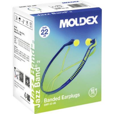 Casque de protection auditive Moldex 6700-02 SNR 23 dB, arceau léger avec cordelette, 1 pc