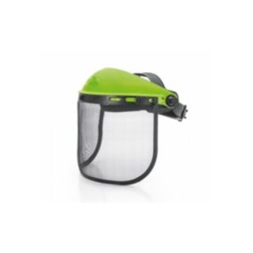 Casque de protection avec visière grillagée Serre tête reglable Haute sécurité VITO